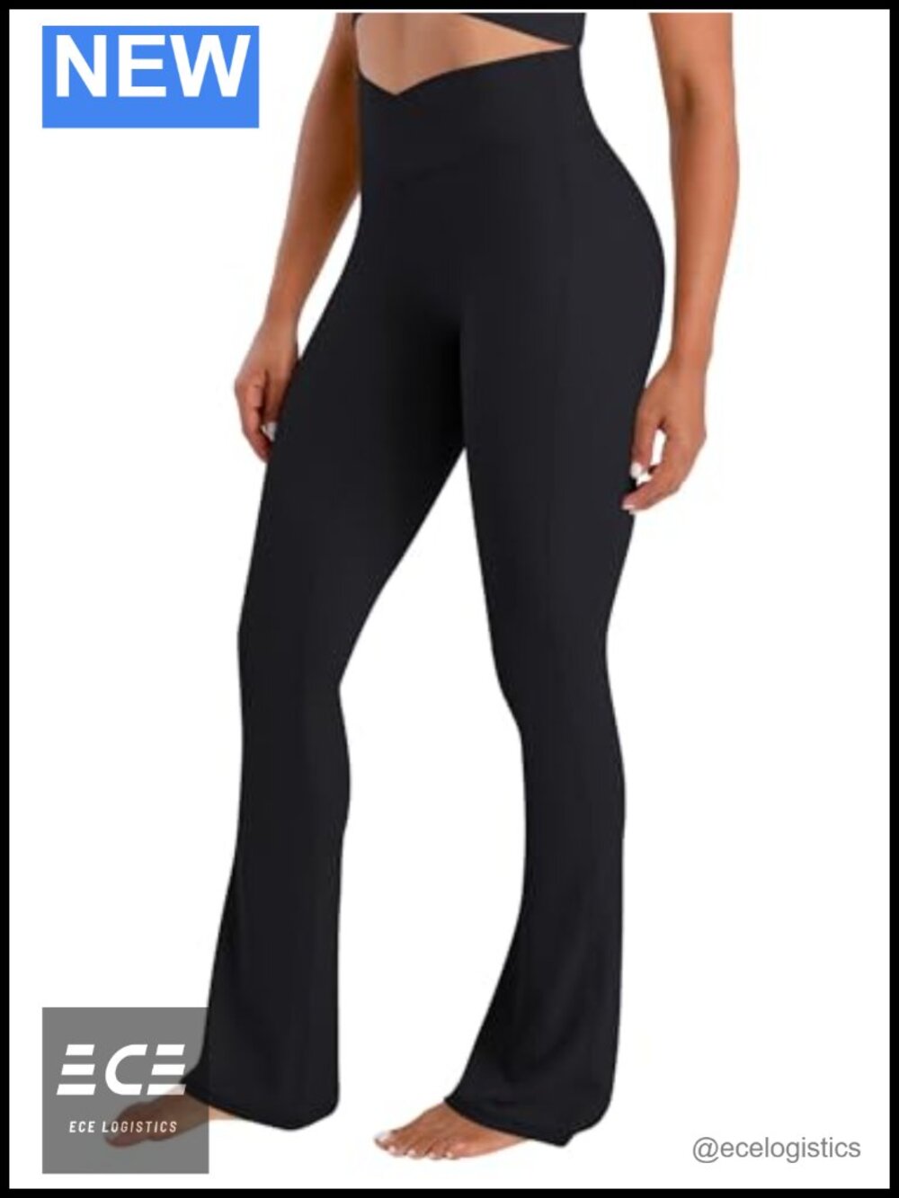 Sunzel Butt Lifting Scrunch Flare Leggings High Waist No Front Seam